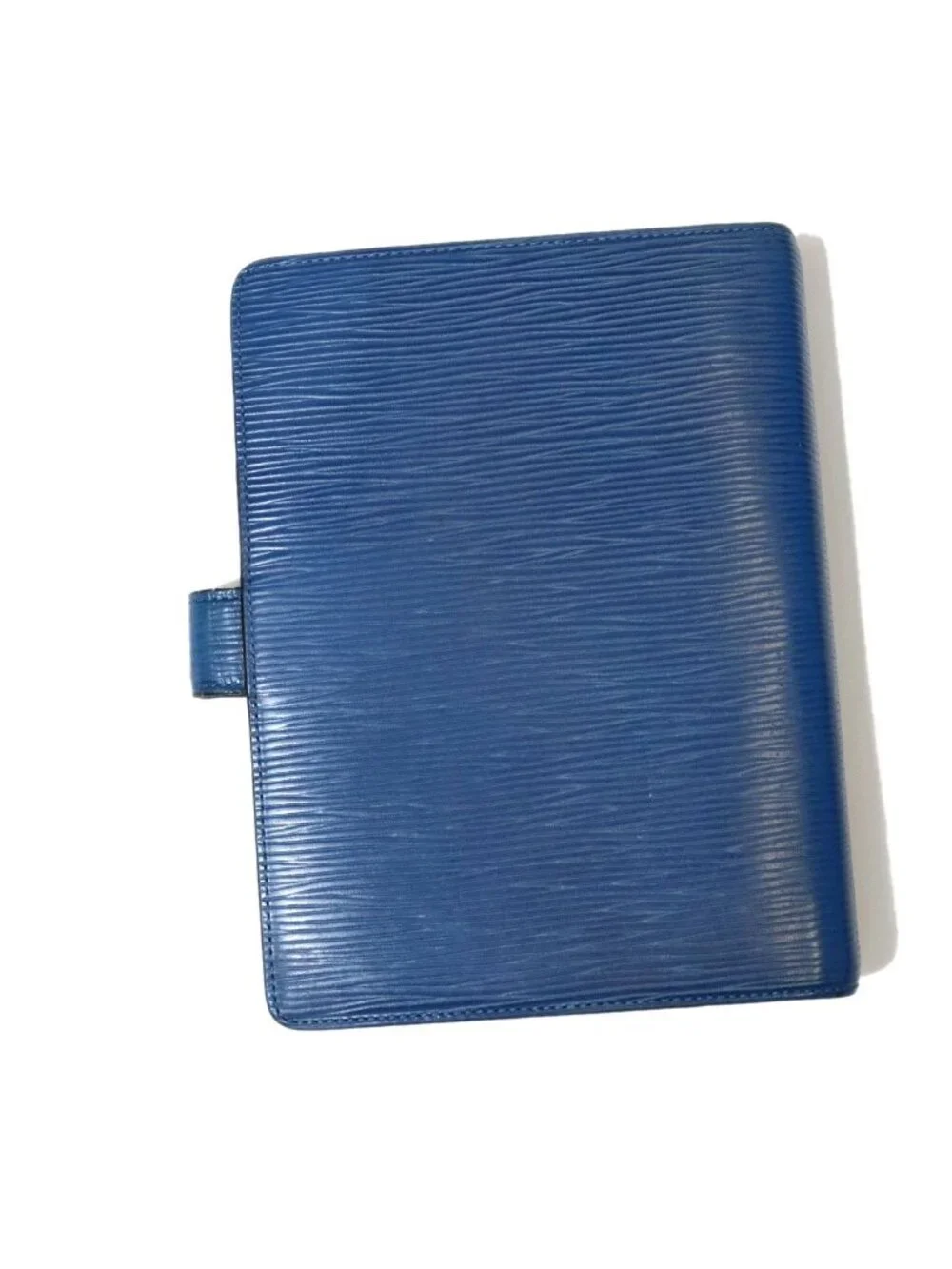 Louis Vuitton Agenda MM Notebook Cover Epi Leather Blue